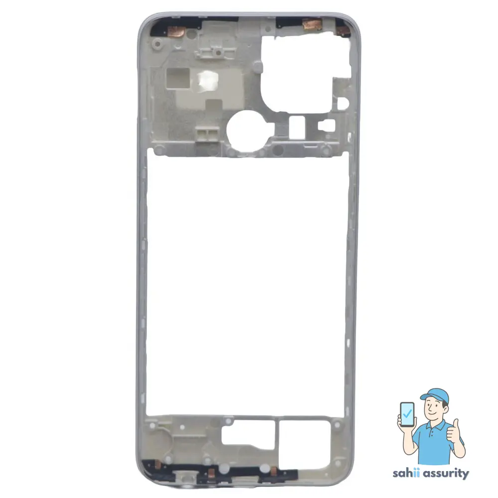 Middle Frame Ring Only for OPPO A15 White thumbnail